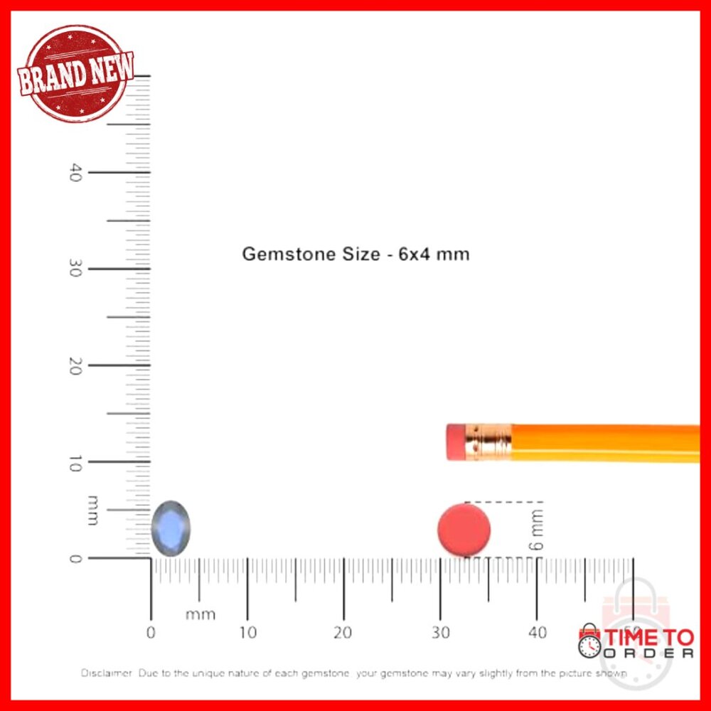 Sterling Silver Labradorite Stackable Ring, Size … - image 3